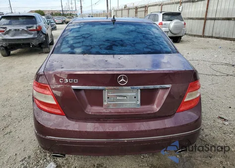 2008 Mercedes-Benz C 300 from USA, damaged, VIN WDDGF54X48F051971